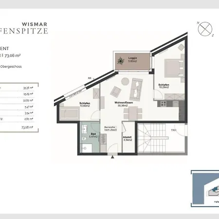 Hafenspitze App 17 Appartement